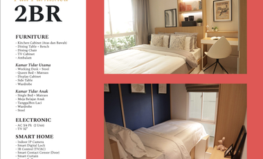 Tokyo Riverside Apartemen 2Bedroom PIK 2