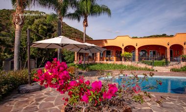 CASA DE CAMPO EN AJIJIC CHAPALA LUJO ALBERCA