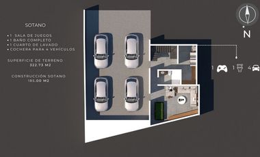 Casa nueva de Lujo con sótano en Preventa Villa Verona