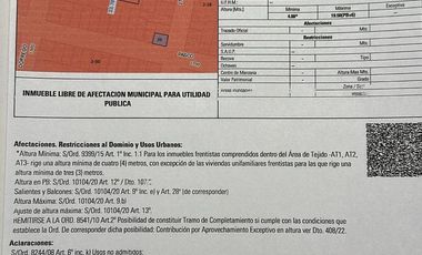 Terreno en venta Rosario Abasto - Ideal constructoras