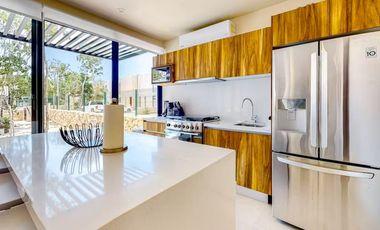 TOWNHOUSE EN VENTA 3 RECAMARAS 2 BAÑOS EN TAO EDENA TULUM