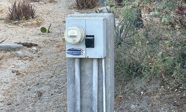 Terreno con una hermosa vista al mar de cortez