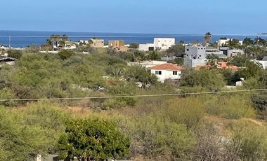 Terreno con una hermosa vista al mar de cortez
