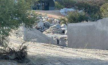 Terreno con una hermosa vista al mar de cortez