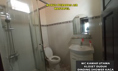 Rumah mewah siap huni full spec tanah luas di jl.p.m noor