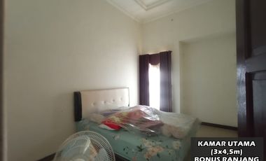 Rumah mewah siap huni full spec tanah luas di jl.p.m noor