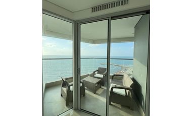 Apartamento Bocagrande vista al mar y centro amurallado