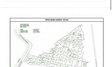 Tanah ploting industri Tegal luas murah