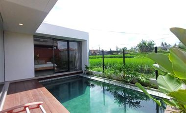 Villa Mewah Tropis View Sawah Strategis di Ubud