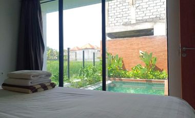 Villa Mewah Tropis View Sawah Strategis di Ubud