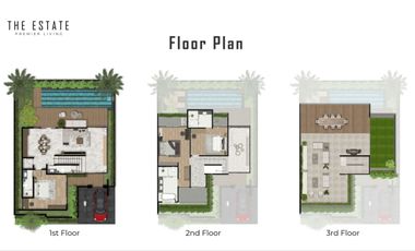 Modern Villa 3 Kamar Tidur di Nusa Dua Bali