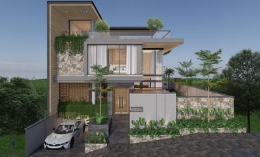 Modern Villa 4 Kamar Tidur di Nusa Dua Bali