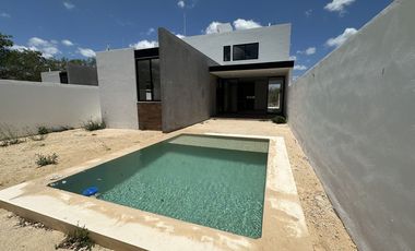 Casa en venta en Dzityá | 3 habs con posibilidad de crecimiento a 4 habs.