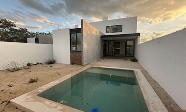 Casa en venta en Dzityá | 3 habs con posibilidad de crecimiento a 4 habs.