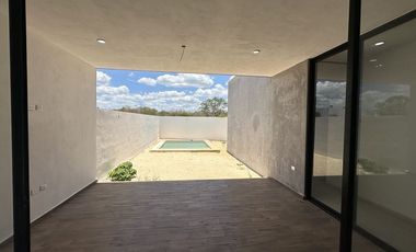 Casa en venta en Dzityá | 3 habs con posibilidad de crecimiento a 4 habs.