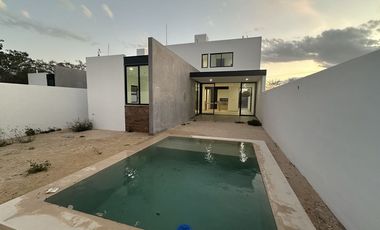 Casa en venta en Dzityá | 3 habs con posibilidad de crecimiento a 4 habs.