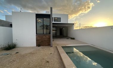 Casa en venta en Dzityá | 3 habs con posibilidad de crecimiento a 4 habs.