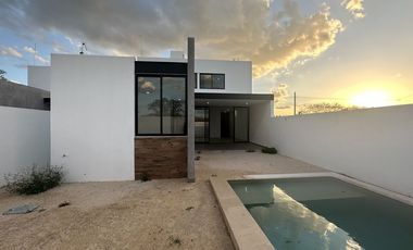 Casa en venta en Dzityá | 3 habs con posibilidad de crecimiento a 4 habs.