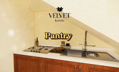 Velvet Juanda Residence, Free Biaya2, Cukup UTJ saja, Damarsih Buduran