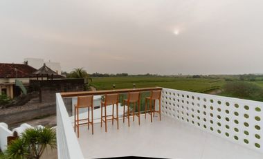 Dijual Modern Villa dengan Pemandangan Sunset dan Sawah - VSKHE