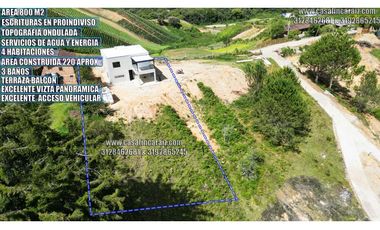 FINQUITA EN OBRA GRIS 3 MINUTOS DE AUTOPISTA MED-BOG-EN MARINILLA