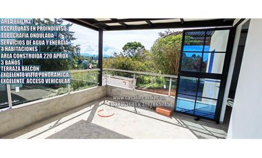 FINQUITA EN OBRA GRIS 3 MINUTOS DE AUTOPISTA MED-BOG-EN MARINILLA