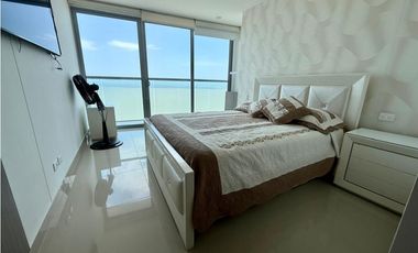Apartamento Bocagrande vista al mar y centro amurallado