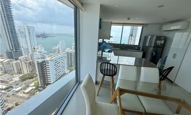 Apartamento Bocagrande vista al mar y centro amurallado