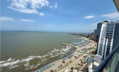 Apartamento Bocagrande vista al mar y centro amurallado