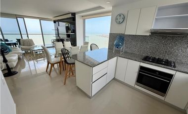 Apartamento Bocagrande vista al mar y centro amurallado