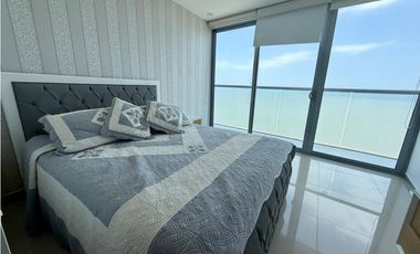 Apartamento Bocagrande vista al mar y centro amurallado