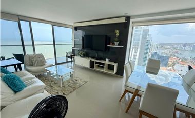 Apartamento Bocagrande vista al mar y centro amurallado