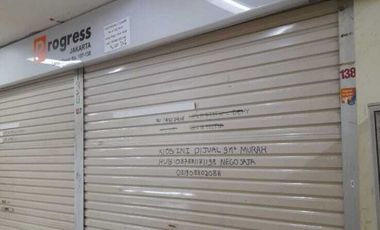 TOKO ITC FATMAWATI DIJUAL MURAH LT DASAR NO D 138, 1 KIOS STRATEGIS