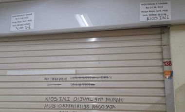 TOKO ITC FATMAWATI DIJUAL MURAH LT DASAR NO D 138, 1 KIOS STRATEGIS
