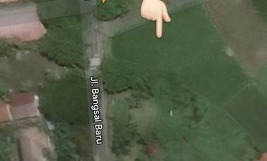 Tanah di Jl Bangsal Baru (Jln utama menuju Pelabuhan Bangsal Pemenang)