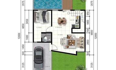 Dekat UGM Hunian Mewah Kaliurang, Bonus Kolam Renang