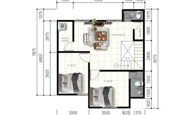 Dekat UGM Hunian Mewah Kaliurang, Bonus Kolam Renang