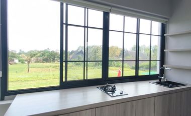 Dekat Terminal Jombor Jual Rumah 2 Lantai Mewah Jogja View Sawah ; Full Furnished