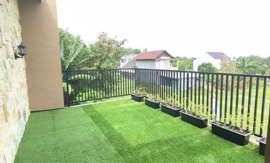 Dekat Terminal Jombor Jual Rumah 2 Lantai Mewah Jogja View Sawah ; Full Furnished