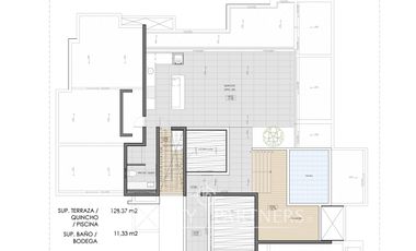 Exclusivo penthouse con azotea y piscina privada