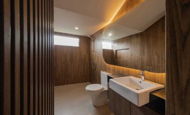Tropical House with waterfall Manyar Kertoadi V, Surabaya Timur