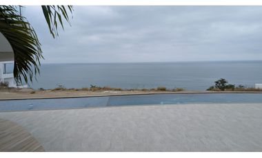 Venta departamento a estrenar con vista al mar Manta.
