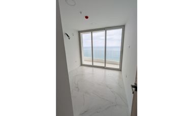 Venta departamento a estrenar con vista al mar Manta.