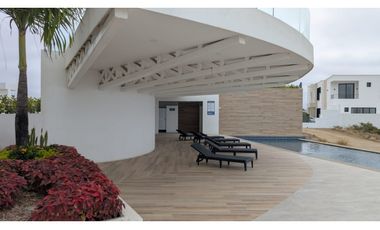 Venta departamento a estrenar con vista al mar Manta.