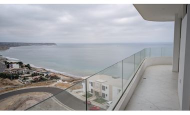 Venta departamento a estrenar con vista al mar Manta.
