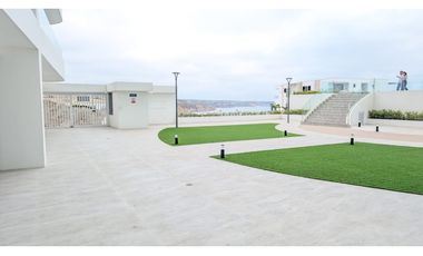 Venta departamento a estrenar con vista al mar Manta.