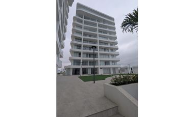Venta departamento a estrenar con vista al mar Manta.