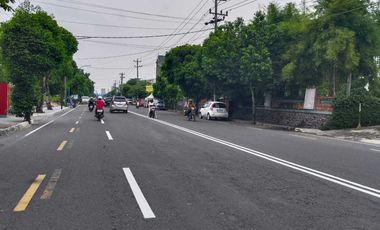 Tanah premium pinggir jalan HOS Cokroaminoto dekat Malioboro & Tugu