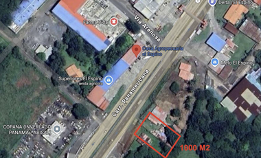 TERRENO / PANAMA OESTE EL ESPINO / 1000M / CARRETERA PANAMERICANA JC