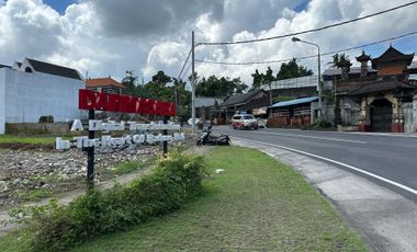 TANAH DARMASABA UBUD JALAN UTAMA LOS SUNGAI VIEW SAWAH DAN JUNGLE